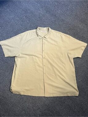 Tommy Bahama Men’s 100% Silk Button-Up Shirt, XXL